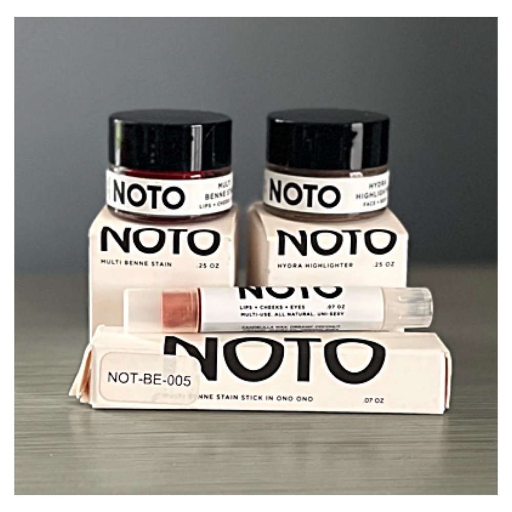 Noto Botanics Stain Stick Multi-Bene Pots Highlighter lips cheeks eyes Ono-Ono - Picture 2 of 13